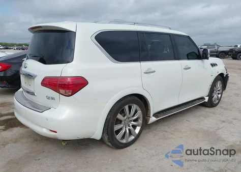 2014 Infiniti Qx80 from USA, damaged, VIN JN8AZ2NF9E9551327